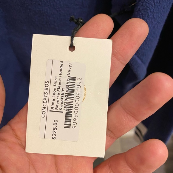 Aime Leon Dore Reverse Fleece Hoodie - Picture 7 of 7